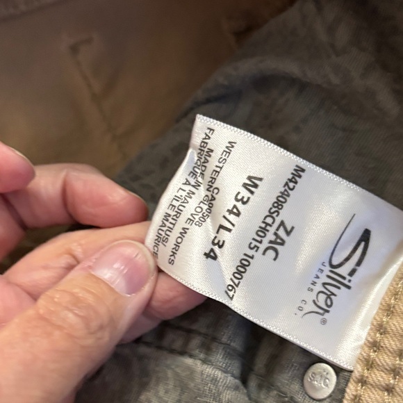 Silver Jeans Light Brown Trousers - Picture 7 of 7